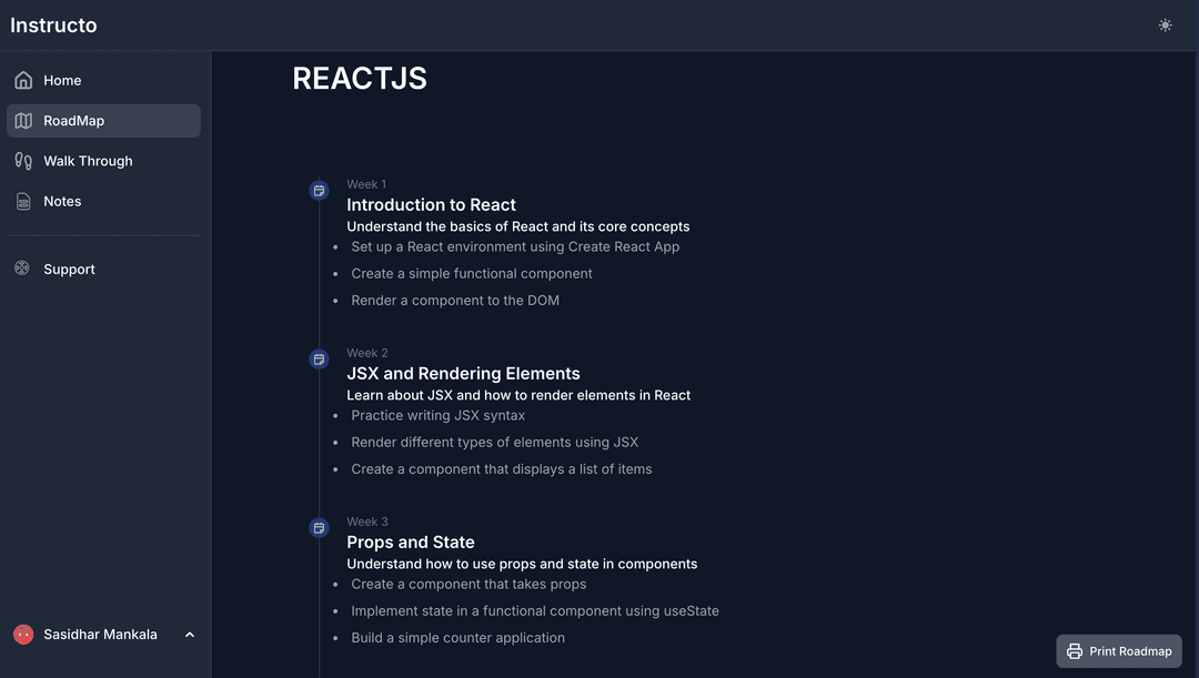 startup template